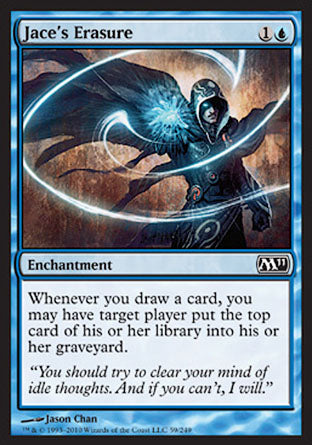Jace's Erasure (Magic 2011 Core Set) Near Mint Foil