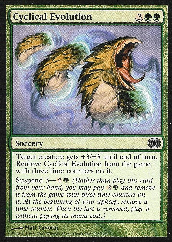 Cyclical Evolution (Futuresight) Near Mint Foil