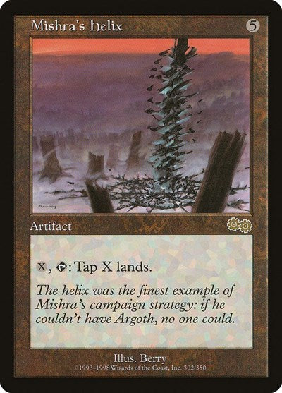 Mishra's Helix (Urza's Saga) Light Play