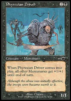 Phyrexian Driver (Nemesis) Near Mint Foil