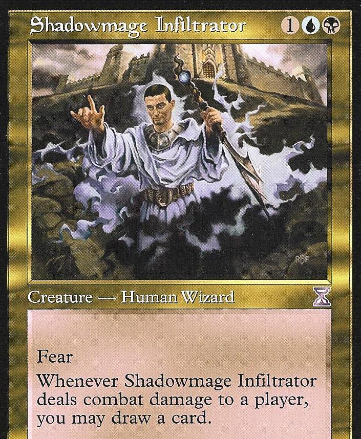 Shadowmage Infiltrator (Time Spiral Time Shifted) Light Play Chinese