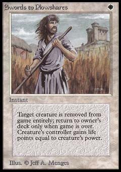 Swords to Plowshares (Alpha) Near Mint