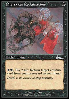 Phyrexian Reclamation (Urza's Legacy) Near Mint