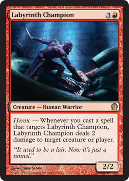 Labyrinth Champion (Theros) Near Mint Foil Japanese