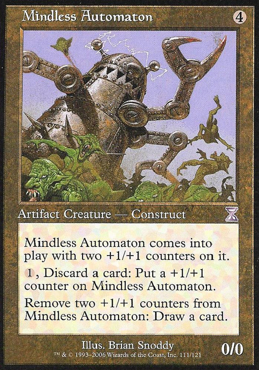 Mindless Automaton (Time Spiral Time Shifted) Near Mint Spanish