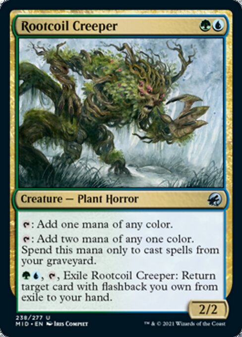 Rootcoil Creeper (Innistrad: Midnight Hunt) Near Mint
