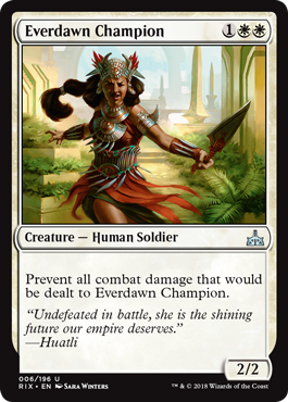 Everdawn Champion (Rivals of Ixalan) Near Mint