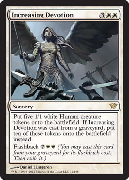 Increasing Devotion (Dark Ascension) Near Mint Japanese