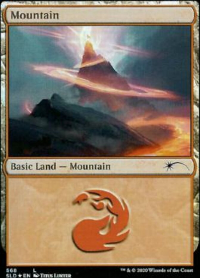 Mountain 568 (Secret Lair) Near Mint