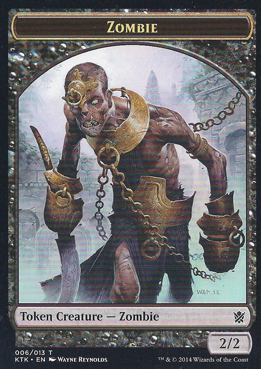 Zombie Token (Khans of Tarkir) Near Mint