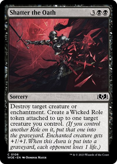Shatter the Oath (Wilds of Eldraine) Near Mint Foil
