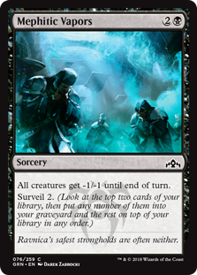 Mephitic Vapors (Guilds of Ravnica) Near Mint
