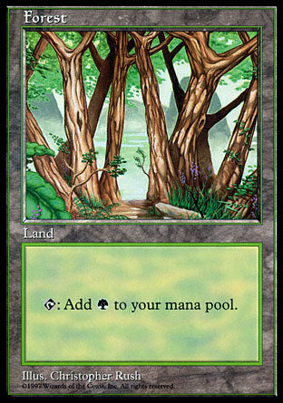 Forest APAC Blue Promo (China) (Promotional Cards) Near Mint Foil