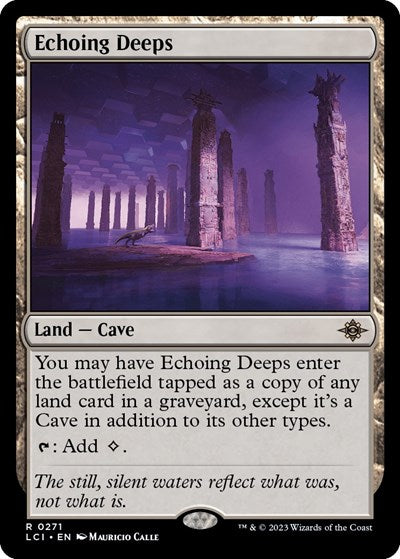 Echoing Deeps (The Lost Caverns of Ixalan) Near Mint