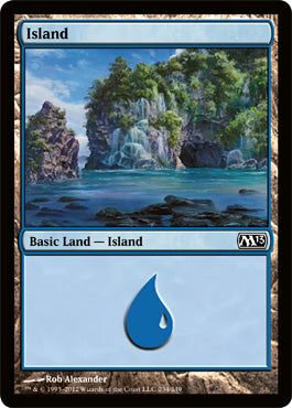 Island (234) (Magic 2013 Core Set) Near Mint Foil
