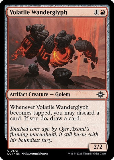 Volatile Wanderglyph (The Lost Caverns of Ixalan) Near Mint