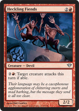Heckling Fiends (Dark Ascension) Near Mint Foil