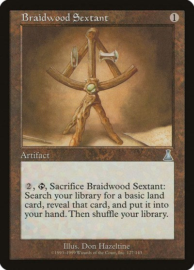Braidwood Sextant (Urza's Destiny) Light Play Foil