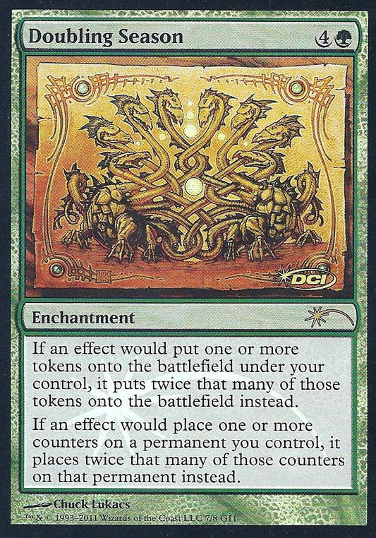 Doubling Season (Judge Promo) (Promotional Cards) Near Mint Foil