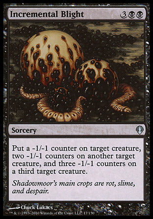 Incremental Blight (Archenemy) Near Mint