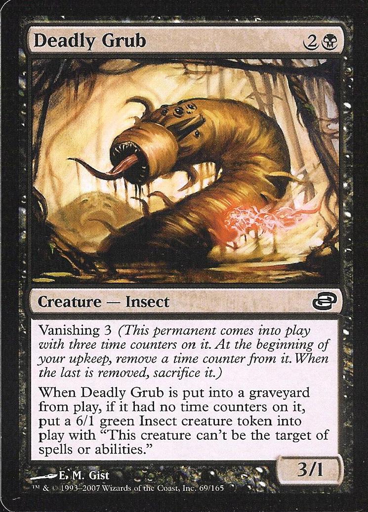 Deadly Grub (Planar Chaos) Near Mint Foil