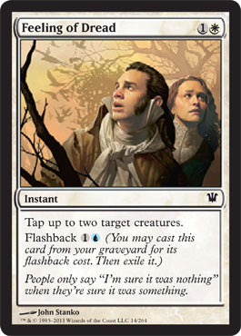Feeling of Dread (Innistrad) Near Mint