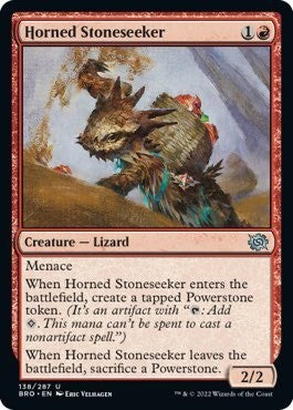 Horned Stoneseeker (The Brothers' War) Near Mint