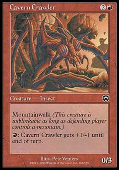 Cavern Crawler (Mercadian Masques) Near Mint