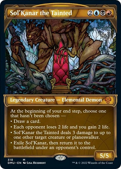 Sol'Kanar the Tainted (Showcase) (Dominaria United) Near Mint