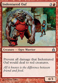 Indentured Oaf (Ravnica) Near Mint