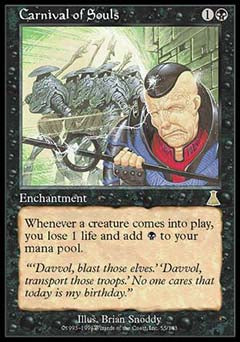 Carnival of Souls (Urza's Destiny) Near Mint Foil