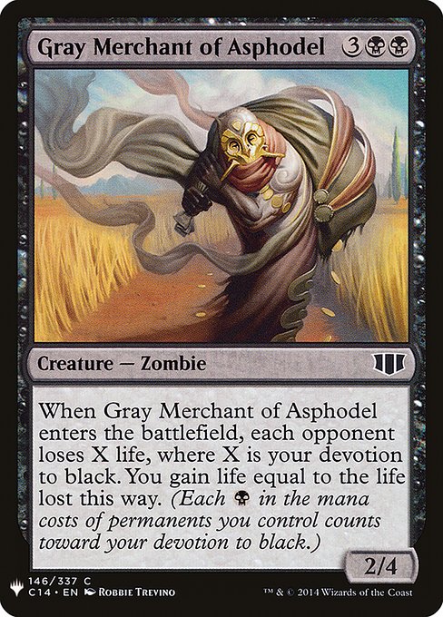 Gray Merchant of Asphodel (Mystery Booster) Near Mint