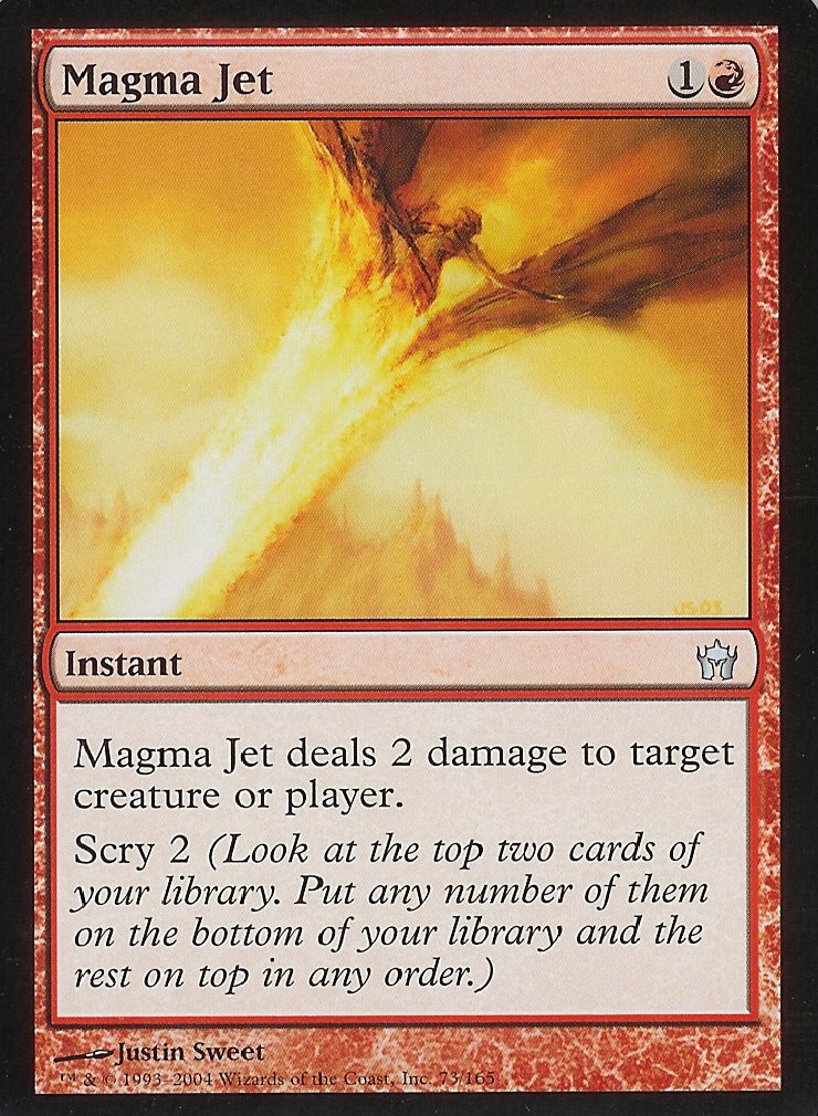 Magma Jet (Fifth Dawn) Light Play Foil