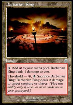 Barbarian Ring (Odyssey) Near Mint Foil