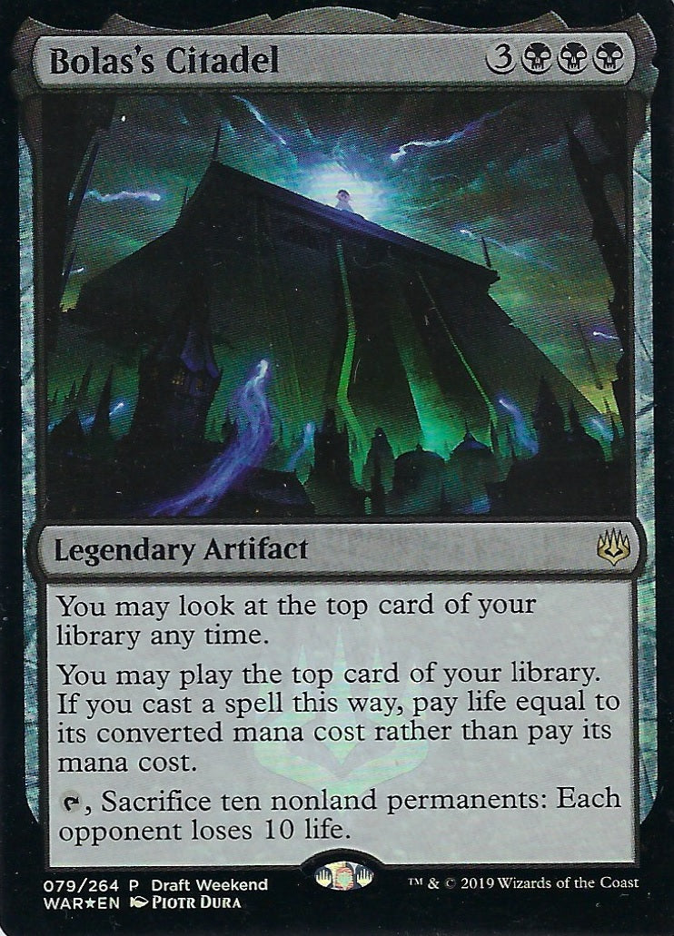 Bolas s Citadel Draft Weekend (Promotional Cards) Near Mint Foil