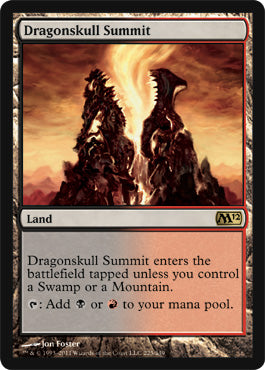 Dragonskull Summit (Magic 2012 Core Set) Near Mint Foil