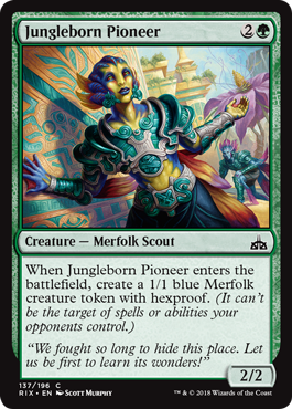 Jungleborn Pioneer (Rivals of Ixalan) Near Mint