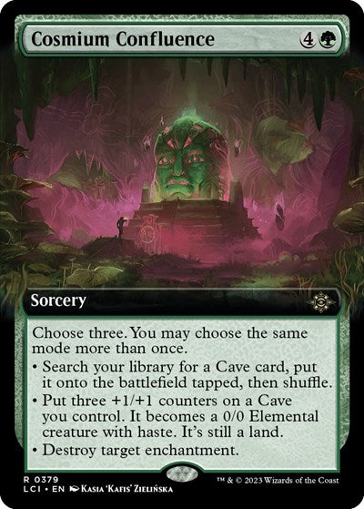 Cosmium Confluence (Extended Art) (The Lost Caverns of Ixalan) Near Mint
