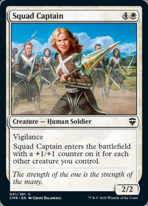 Squad Captain (Commander Legends) Near Mint Foil