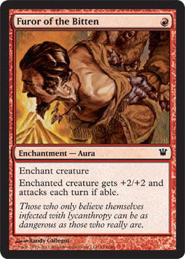 Furor of the Bitten (Innistrad) Near Mint Foil