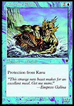 Shoreline Raider (Invasion) Near Mint Foil