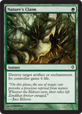 Nature's Claim (Worldwake) Near Mint