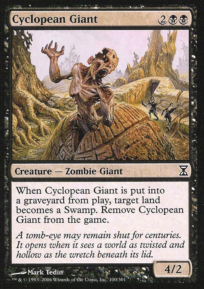 Cyclopean Giant (Time Spiral) Near Mint Russian
