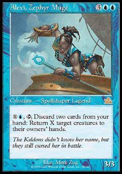 Alexi, Zephyr Mage (Prophecy) Near Mint Chinese