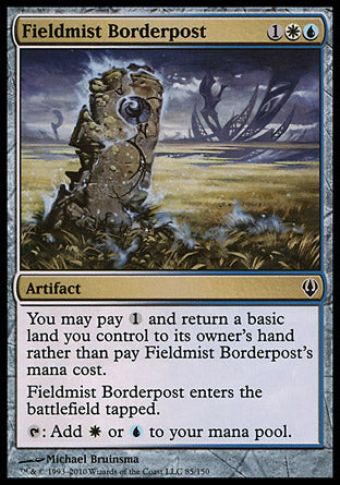 Fieldmist Borderpost (Archenemy) Near Mint