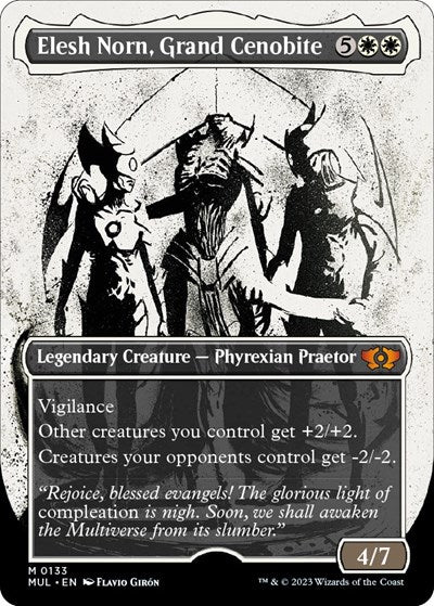 Elesh Norn, Grand Cenobite (Halo Foil) (March of the Machine: Multiverse Legends) Near Mint