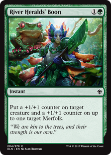 River Heralds' Boon (Ixalan) Near Mint