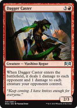 Dagger Caster (Ravnica Allegiance) Near Mint Foil