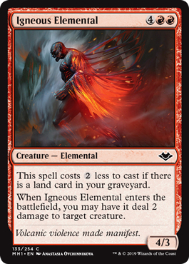 Igneous Elemental (Modern Horizons) Near Mint Foil
