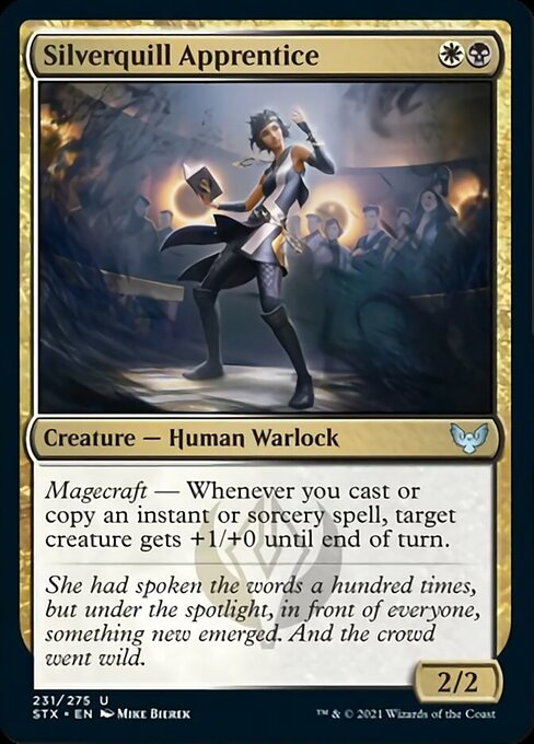 Silverquill Apprentice (Strixhaven) Near Mint Foil